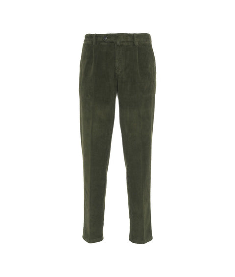 Pantaloni di velluto a coste #verde