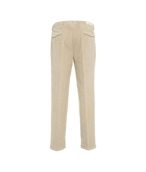 Pantaloni di velluto a coste #beige