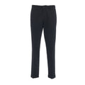 Pantaloni chino in misto modal #blu