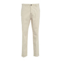 Pantaloni chino in misto modal #bianco