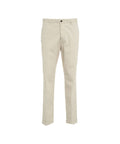 Pantaloni chino in misto modal #bianco