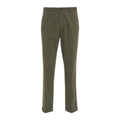 Pantaloni chino in misto modal #verde