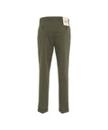 Pantaloni chino in misto modal #verde