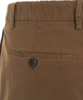 Pantaloni chino in misto modal #marrone