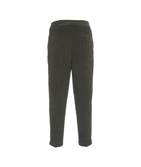 Pantaloni di velluto a coste 'Savoys' #verde