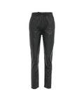 Pantalone in pelle 'Gift' #nero