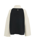 Maglione oversize con dolcevita #bianco