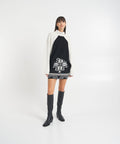 Maglione oversize con dolcevita #bianco