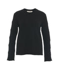 Maglione con scollo rotondo #nero