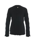 Maglione con scollo rotondo #nero