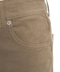 Pantaloni "Brea" in velluto a coste #beige