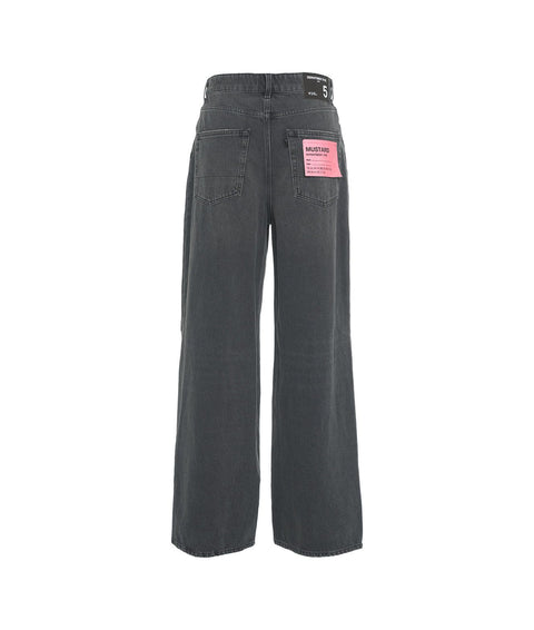 Jeans gamba ampia 'Mustard' #grigio