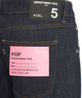 Loose Fit Jeans "Pop" #blu