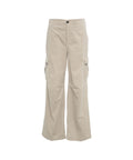 Pantalone cargo "Roxy" in velluto a coste #grigio