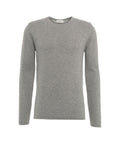 Maglia in upcycled cashmere #grigio