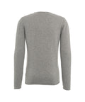 Maglia in upcycled cashmere #grigio