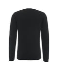 Maglia in upcycled cashmere #nero