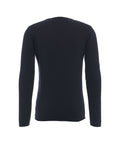 Maglia in upcycled cashmere #blu