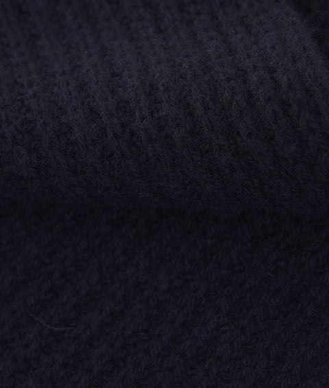 Sciarpa in cashmere #blu