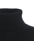 Maglia dolcevita in cashmere #nero