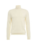 Maglia dolcevita in cashmere #bianco