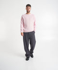 Maglione in merino e cashmere #rosa