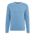 Maglione in merino e cashmere #blu