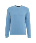 Maglione in merino e cashmere #blu