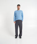 Maglione in merino e cashmere #blu