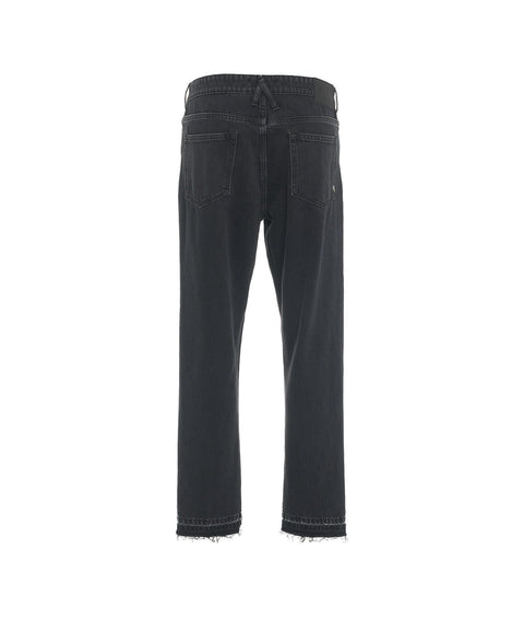 Carrot ankle jeans 'Lucky' #nero