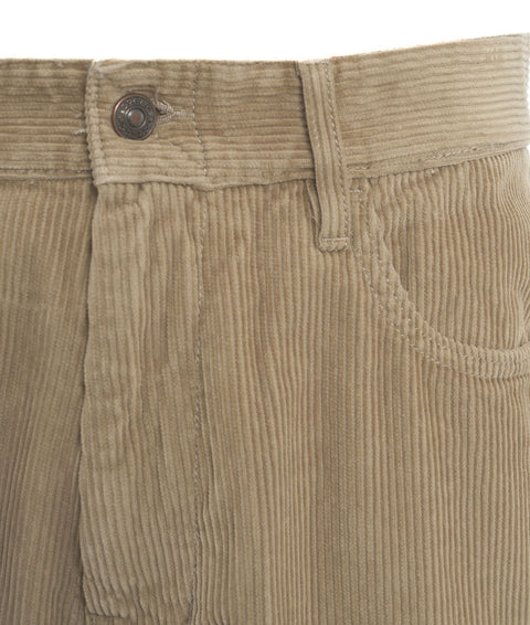 Pantaloni baggy di velluto a coste 'Jumbo' #beige