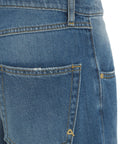 Jeans curved 'Aida Crop' #blu