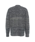 Cardigan in lana merino #grigio