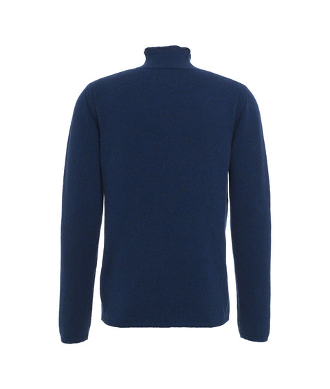 Dolcevita in lana merino #blu