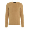 Maglione fluffy in maglia #marrone