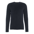 Maglione fluffy in maglia #blu