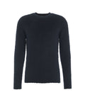 Maglione fluffy in maglia #blu