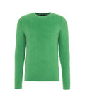 Maglione fluffy in maglia #verde