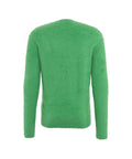 Maglione fluffy in maglia #verde