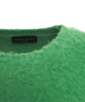 Maglione fluffy in maglia #verde