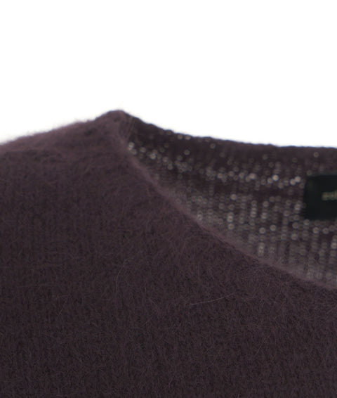 Maglia in angora #viola