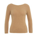 Maglione in angora #marrone