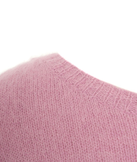 Maglione in angora #pink