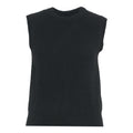 Gilet in misto angora #nero