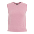 Gilet in misto angora #rosa