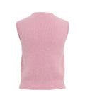 Gilet in misto angora #rosa