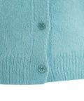 Cardigan in angora #blu