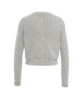 Cardigan in angora #grigio