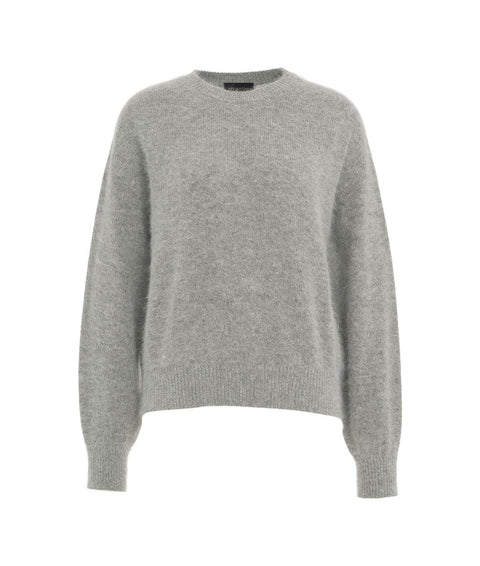 Maglia in angora #grigio