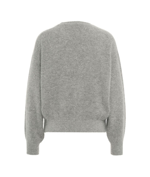 Maglia in angora #grigio